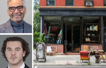 Lee & Associates' Garry Steinberg and Brett Brownstein, and 146 Wythe Avenue, Brooklyn.