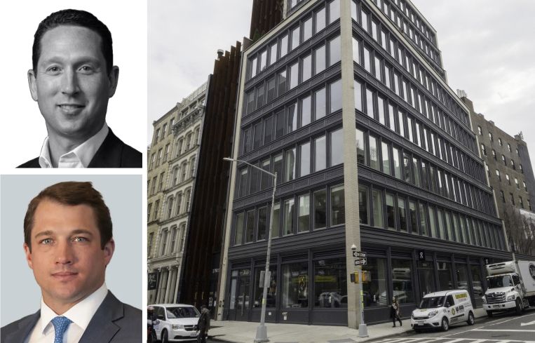 Brett Harvey of Newmark, Samuel Spillane of CBRE, and 363 Lafayette Street.