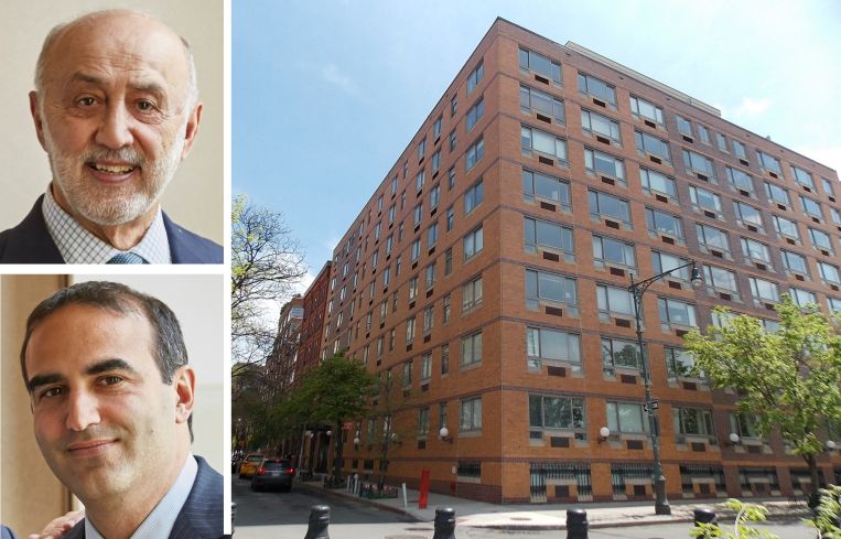 Rockrose Development's Henry Elghanayan and Justin Elghanayan, and 110 Horatio Street.