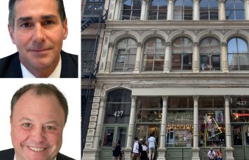 Newmark's Howard Kesseler and Jason Pruger, and 427 Broadway.