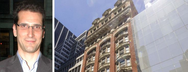 Isaac Hera, CEO of Yellowstone Real Estate Investments, and 59 West 46th Street.