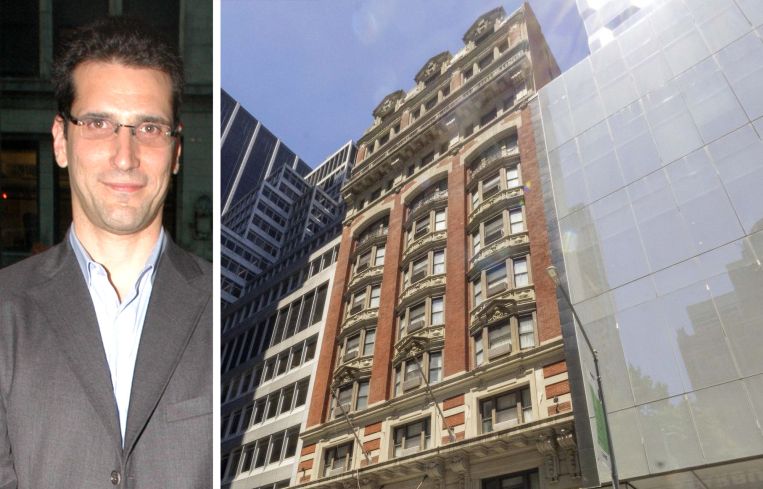 Isaac Hera, CEO of Yellowstone Real Estate Investments, and 59 West 46th Street.