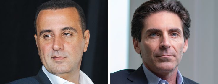 Isaac Toledano of BH Group and Camilo Miguel Jr. of Mast Capital.