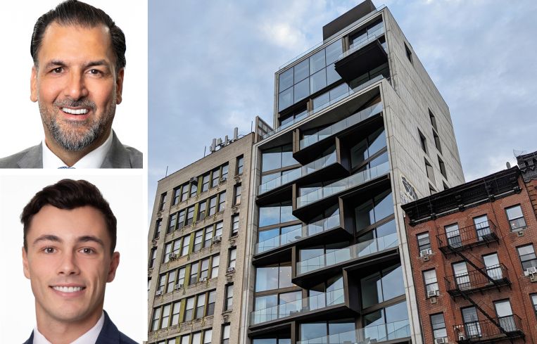 Meridian Capital's James Famularo and Bobby Ortense, and 199 Chrystie Street.