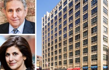 GFP Real Estate's Jeffrey Gural and Rhonda Singer, and 200 Varick Street.