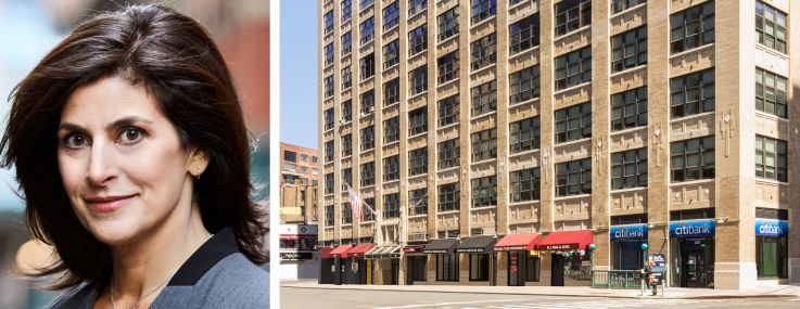 GFP Real Estate's Jeffrey Gural and Rhonda Singer, and 200 Varick Street.