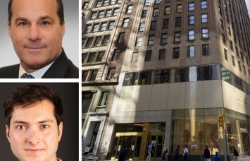 Resolution Real Estate's Jeff Zund and Justin Gentile, and 1776 Broadway.