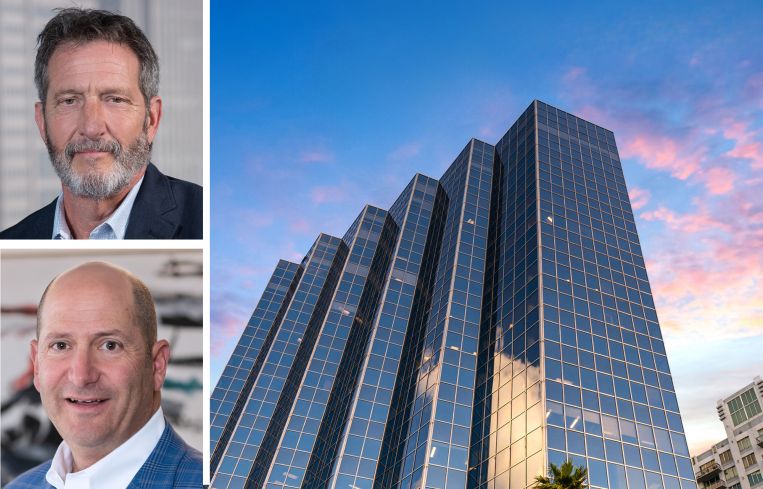 Bradford Allen co-founders Jeffrey Bernstein and Larry Elbaum, and One Clearlake in West Palm Beach, Fla.