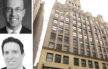 Newmark's Jeffery Roseman and Drew Weiss, and 251 West 30th Street.