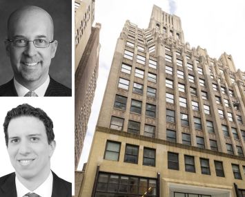 Newmark's Jeffery Roseman and Drew Weiss, and 251 West 30th Street.