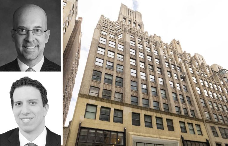 Newmark's Jeffery Roseman and Drew Weiss, and 251 West 30th Street.
