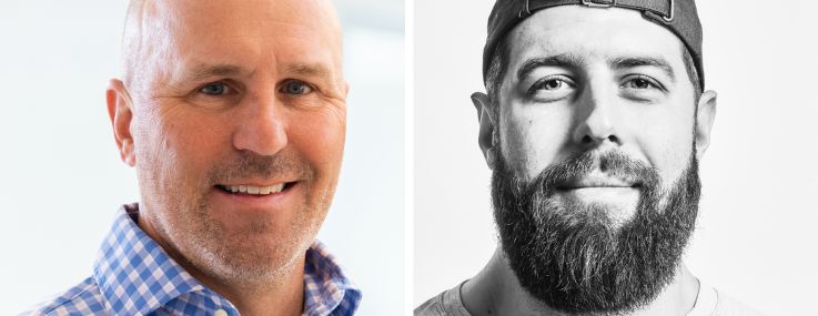 Jamey Rosamond, CEO, and Travis Gibson, chief technology officer, of Vero.