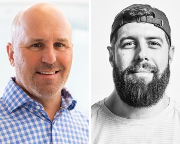 Jamey Rosamond, CEO, and Travis Gibson, chief technology officer, of Vero.