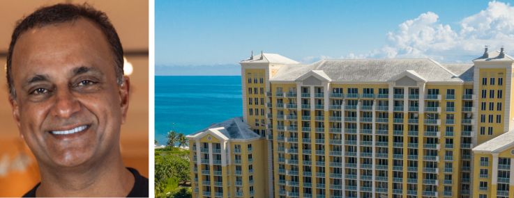 Karim Alibhai of Gencom, Edgardo Defortuna of Fortune International Group, and the Ritz-Carlton Key Biscayne.