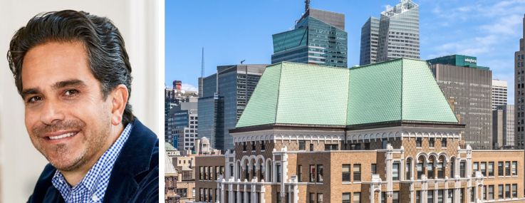 Matthew Mandell and Allen Gurevich of GFP Real Estate and 520 Eighth Avenue.