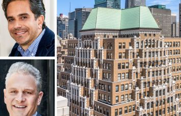 Matthew Mandell and Allen Gurevich of GFP Real Estate and 520 Eighth Avenue.