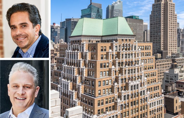 Matthew Mandell and Allen Gurevich of GFP Real Estate and 520 Eighth Avenue.
