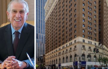 Morris Bailey, chairman of JEMB Realty, and 50 West 34th Street.