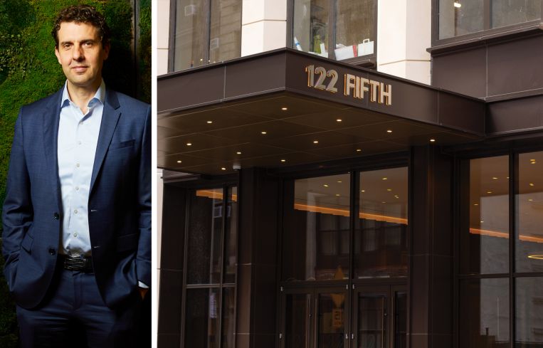 Nicholas Haines, CEO at Bromley Companies, and 122 Fifth Avenue.
