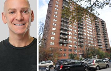 Rick Gropper, founding principal of Camber Property Group, and 880 Thieriot Avenue, The Bronx.