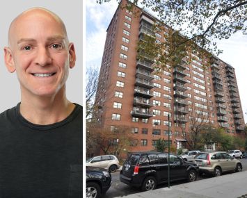 Rick Gropper, founding principal of Camber Property Group, and 880 Thieriot Avenue, The Bronx.