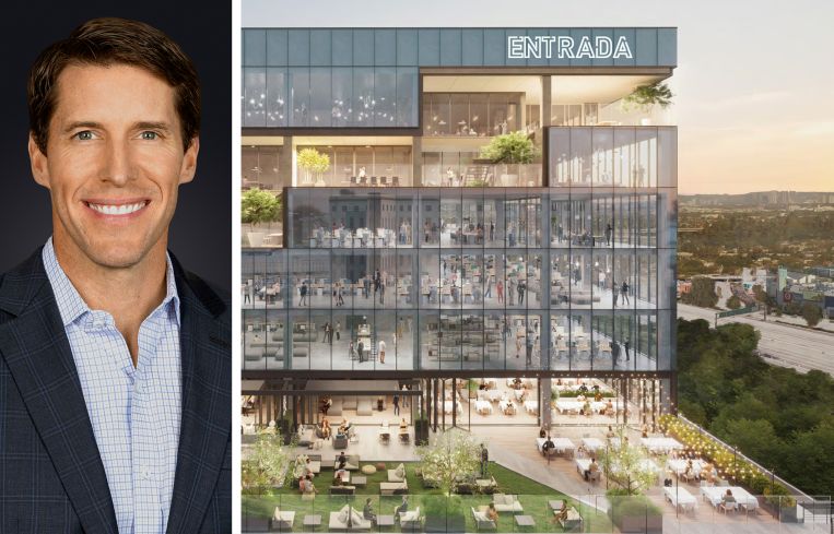 Lincoln Property Company's Rob Kane and Entrada at 6181 West Centinela, Culver City, Calif.