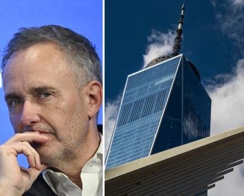Bank of New York Mellon CEO Robin Vince and 1 World Trade Center.