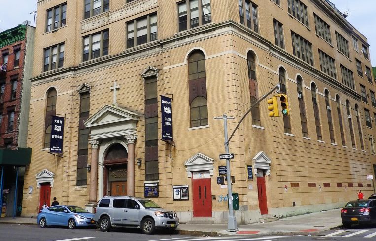 The former St. Joseph Church at 53 Catherine Street.