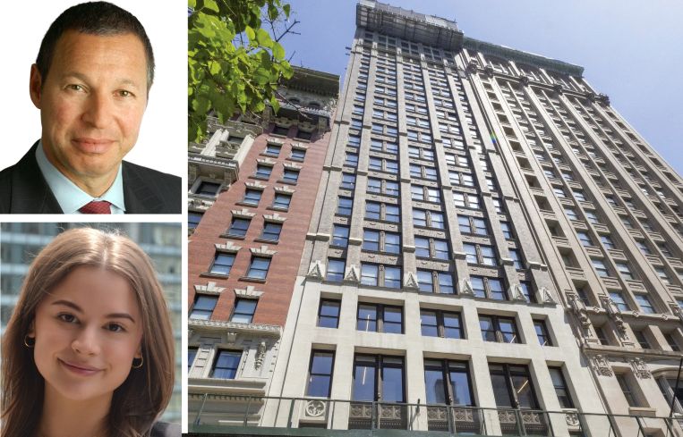 William Cohen and Ariel Harwood of Newmark, and 11 East 26th Street.