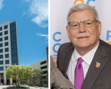 1551 North Tustin Avenue in Santa Ana, Calif., and Regional Center of Orange County's Larry Landauer.