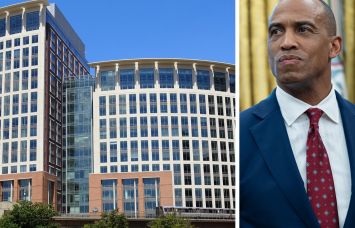 2415 Eisenhower Avenue, headquarters for the National Science Foundation, and Secretary of Housing and Urban Development Scott Turner.