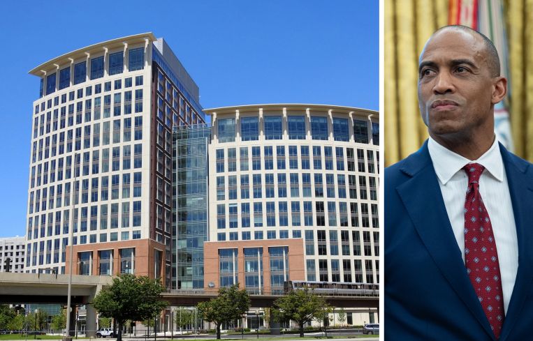 2415 Eisenhower Avenue, headquarters for the National Science Foundation, and Secretary of Housing and Urban Development Scott Turner.
