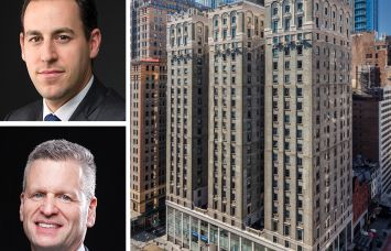 Andrew Wiener and Robert Fisher of The Feil Organization and 4 Park Avenue.