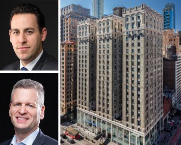 Andrew Wiener and Robert Fisher of The Feil Organization and 4 Park Avenue.
