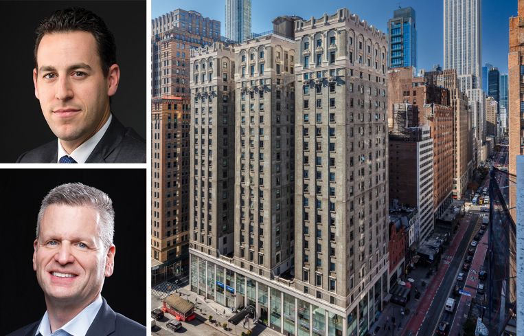 Andrew Wiener and Robert Fisher of The Feil Organization and 4 Park Avenue.