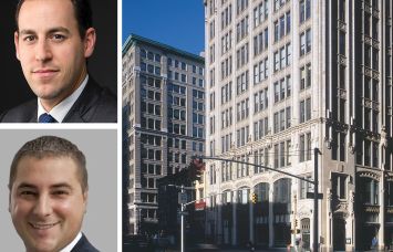 The Feil Organization's Andrew Wiener, Cushman & Wakefield's Anthony LoPresti, and 250 Park Avenue South.