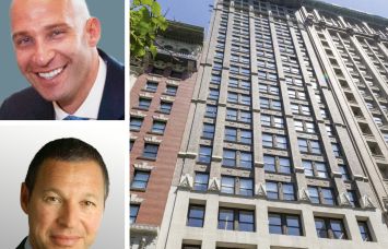 Ben Friedland of CBRE, William Cohen of Newmark, and 11 East 26th Street.