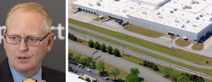 Newmark's Christopher Kramer; Blue Origin's Dave Limp; and 646 James Record Road, Huntsville, Ala.