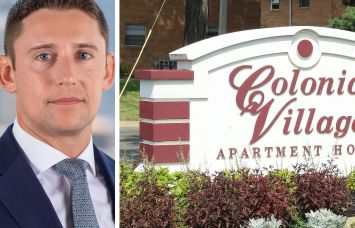David Scheer of Dwight Mortgage Trust and Colonial Village in Columbus, Ohio.
