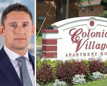 David Scheer of Dwight Mortgage Trust and Colonial Village in Columbus, Ohio.