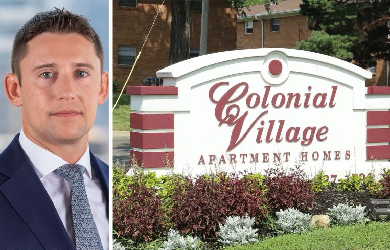 David Scheer of Dwight Mortgage Trust and Colonial Village in Columbus, Ohio.