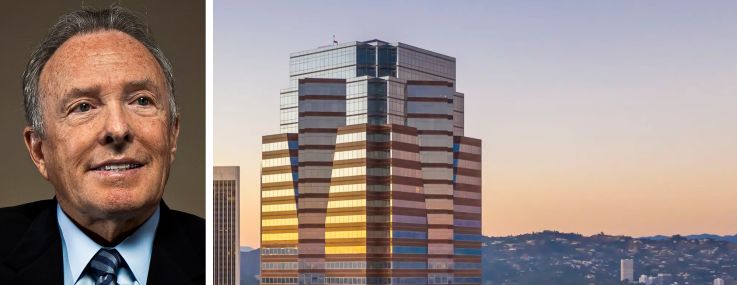 Donald Bren, chairman at Irvine Company, and 2121 Avenue of the Stars, Los Angeles.