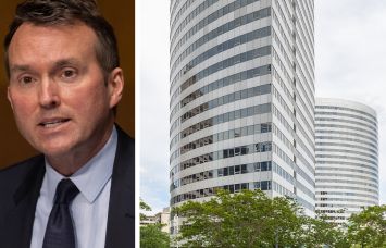 Eric Fanning, president and CEO of Aerospace Industries Association, and 1100 Wilson Boulevard, Arlington, Va.