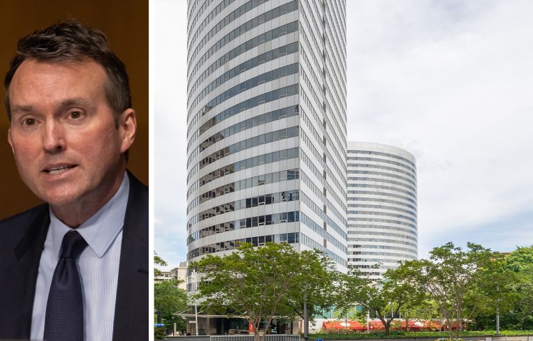 Eric Fanning, president and CEO of Aerospace Industries Association, and 1100 Wilson Boulevard, Arlington, Va.