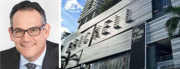 Swire Properties's Henry Bott, Simon Properties's David Simon, and Brickell City Centre.