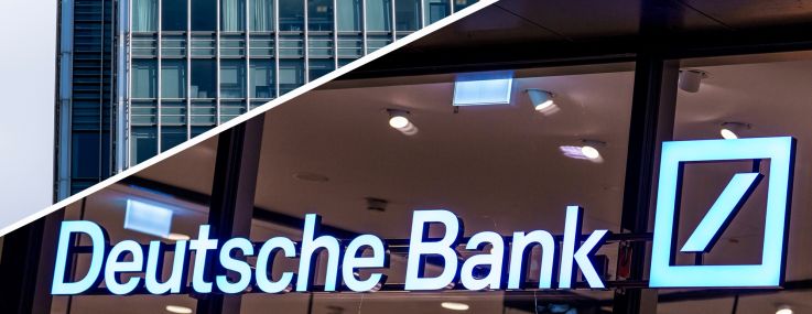 JP Morgan Chase and Deutsche Bank logos.