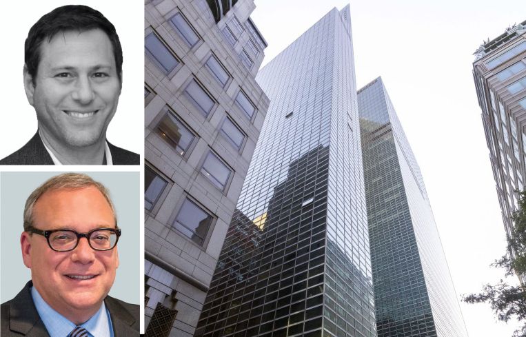 Jason Perla of Newmark, Scott Gottlieb of CBRE, and 2 and 1 United Nations Plaza.