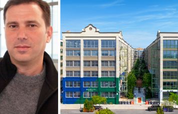 Jeff Fein, senior vice president of Leasing at Industry City, and Industry City, Brooklyn.