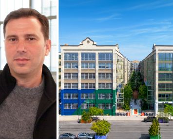 Jeff Fein, senior vice president of Leasing at Industry City, and Industry City, Brooklyn.