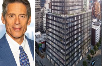 The Durst Organization's Jody Durst and 825 Third Avenue.